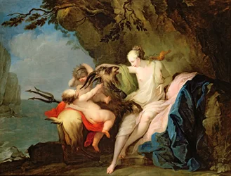 The Nymph Adrastia and the Goat Amalthea with the Infant Zeus